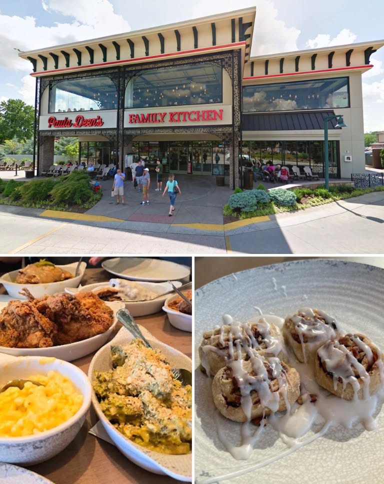 Southern Comfort Food at Paula Deen's Family Kitchen